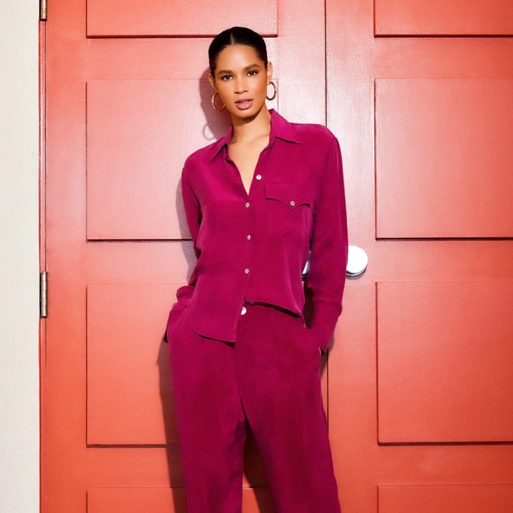 R.G. Kane Mara Shirt- Berry